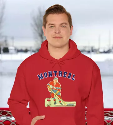 Montreal Canadiens Old Time Table Hockey Unisex Heavy Blend™ Hooded Sweatshirt • $35.99