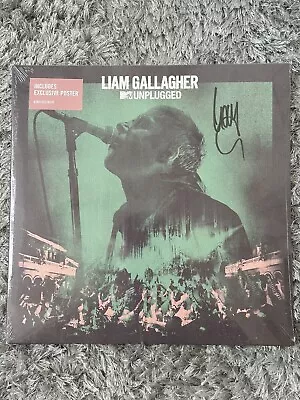 Liam Gallagher - MTV Unplugged - Limited Edition Hand Signed Vinyl LP - Sealed • £150