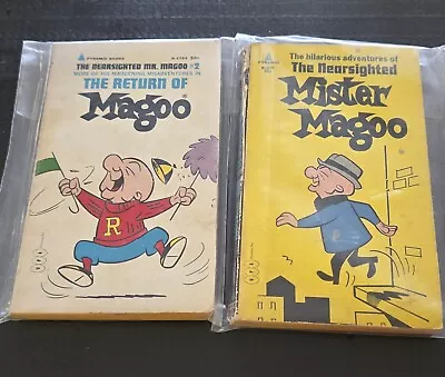  Mr Magoo 2 Books 1967/68 A Pyramid.  • $30