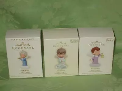 Hallmark ~ 3 Mary's Angels ~ Veronica #19 & Snowball #20 & Rosemary #21 • $44.99