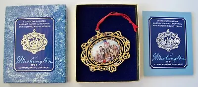 George Washington Masonic National Memorial Mount Vernon Christmas Ornament 1994 • $18.99