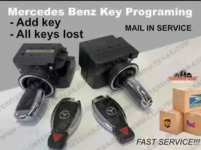 Mercedes-Benz EIS Fob All Keys Lost And Spare Key Programming Mail-In Service • $150