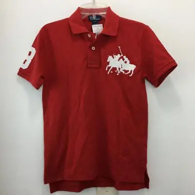 NEW Polo Ralph Lauren Boys Shirt Top Dual Match Big Pony Size  S 8 Red White NWT • £37.78