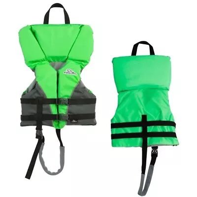 Stearns Youth Heads Up Series Life Jacket Green/Black • $33.14
