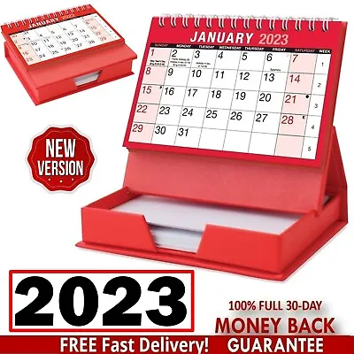 £8.99 • Buy 2023 Flip 1 Month To View Desk Top Stand Up Tear Off Office Planner Calender