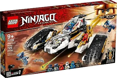 Lego Ninjago Legacy 71739 ULTRA SONIC RAIDER Golden Zane NEW SEALED • $284.99