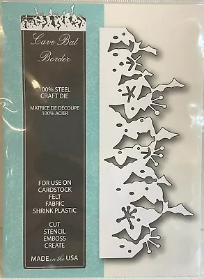 $15 • Buy Memory Box Discontinued Cutting Die  Cave Bat Border  #99018