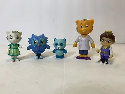 Daniel Tiger's Neighborhood Friends Figures Set Of 5 Daniel Prince Katerina Owl • $7.25