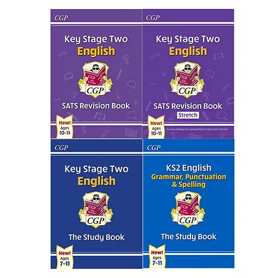 £21.99 • Buy New KS2 English SATS Revision Book - Ages 10-11 4 Books Collection Set NEW