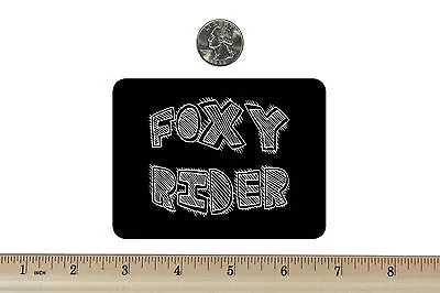 3 X 4 Biker Refrigerator Magnet Foxy Rider BM216 • $5.99