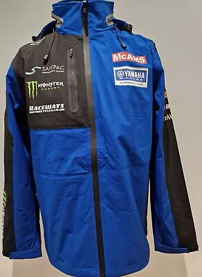 Mcams Yamaha Racing 2023 Offical Teamwear Mens Jacket New • £75