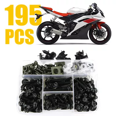 Complete Fairing Bolt Screws Kit Fit For Kawasaki Ninja ZX6R 7R ZX9R ZX12R ZX14 • $20.99