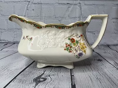 Vintage Myott Staffordshire England Gravy Boat Floral Pattern • $15