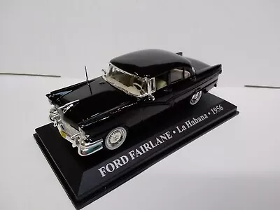 REPAINTED In Black 1/43 1956 FORD FAIRLANE LHD  Similar Shape To Our CUSTOMLINE  • $75