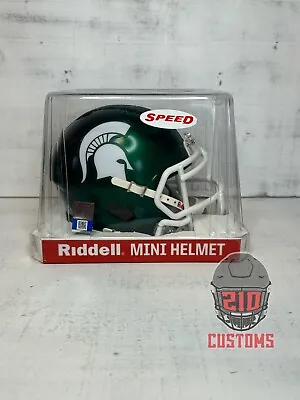 Michigan State Spartans 2023 Satin Authentic Riddell Speed Mini Helmet • $33.99