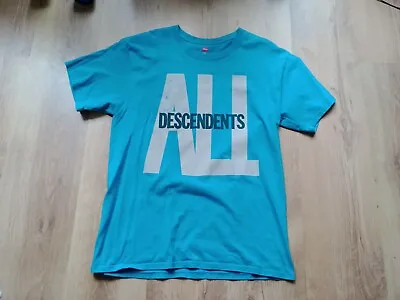 Descendents All Men's Punk T Shirt Hanes Medium NOFX OFFSPRING RANCID • £15.50