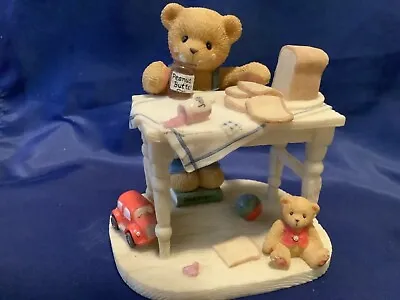 Cherished Teddies “Your The Best Thing Since Sliced Bread”Bear Figurine • $15.99
