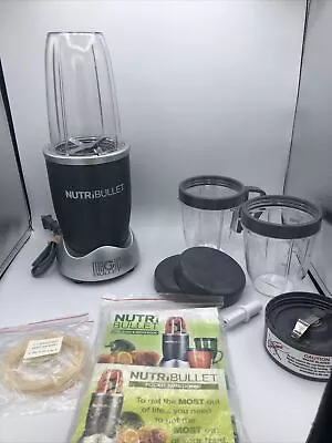 NUTRIBULLET Magic Bullet Model NB-101B Personal Blender With Accessories • $49.99