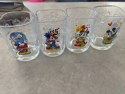 Mcdonald's Disney World 2000 Celebration Glasses ~ Hollywood Studios - Full Set • $20