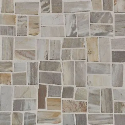 Random Petrifiedwood Floor And Wall Mosaic Tile ($18.88/SqFt) • $94.40