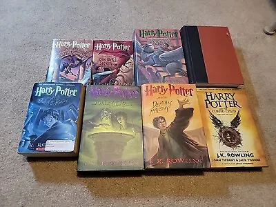 Harry Potter Complete Set Books 1-7 MIXED Paperback Hardcover & Cursed Child Lot • $44.99