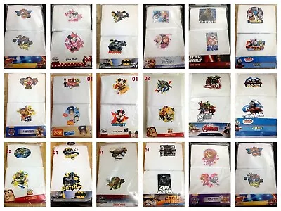 £3.99 • Buy BOYS Girls Kids 2 Pack Character Cotton Vests Top Underwear 1,5-8 Years 92-128cm