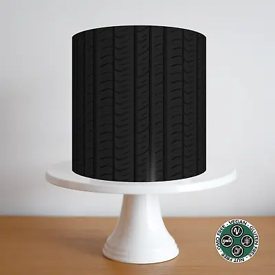 Tyre Cake Topper Border Strip Pattern Wrap Birthday Party Decoration Gift • £6.49