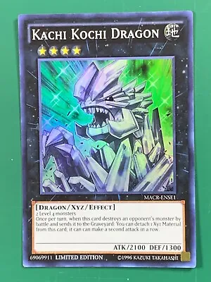 Kachi Kochi Dragon MACR-ENSE1 Super Rare Limited Edition [4] • $1.25