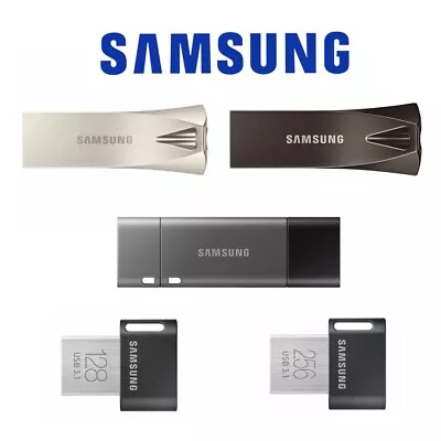 USB 3.1 Flash Drive 64G 128G 32G 256G Samsung Fit Plus Bar Plus Type-C Duo Plus • $79.95