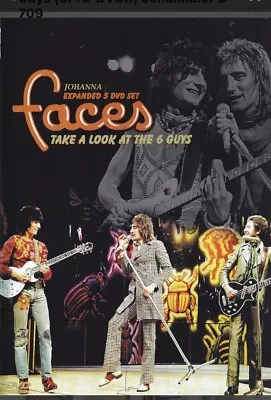 Rod Stewart / Faces  - 5 Disc Anthology 69 -75 DVD Box Set • £175