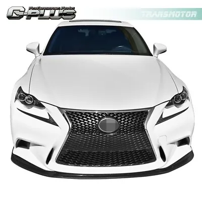 Fit For 2014-16 Lexus IS250 IS350 F-Sport Front Bumper Lip Chin Spoiler Splitter • $47.51