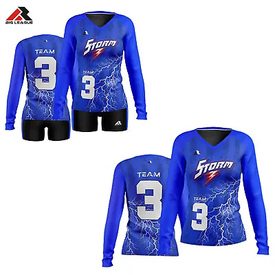 CUSTOM Sports Jersey Personalized Name Number Team - Storm - Volleyball • $55.02