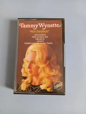 TAMMY WYNETTE NO CHARGE Cassette Tape Album A1097 • £4.50