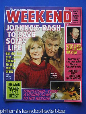 £8.95 • Buy Weekend Magazine - Joanna Dunham, Arnold Schwarzenegger   16th Nov 1977