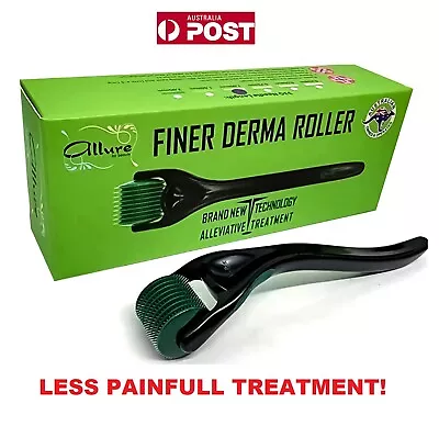 Allure Derma Roller 0.5mm 540 Titanium Thin Needles Hair Loss Baldness Treatment • $24.95