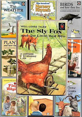 Vintage Ladybird Books. Build A Bundle. Job Lot. Well Loved Tales 606D Sly Fox • £0.99