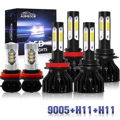 For Honda Civic 2016-2018 2019 2020 Mini LED Headlight Hi /Low Fog Lights Bulbs • $49.99