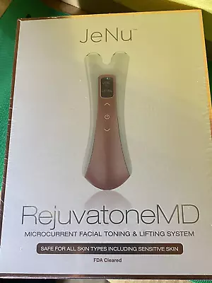 JeNu Rejuvatone MD Microcurrent Facial Toning & Lifting System NewSealed 2 Ozgel • $49.99