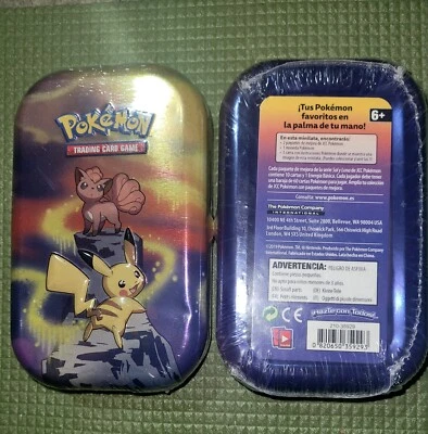 $18 • Buy Pokemon TCG Spanish Kanto Power Mini Tin XY Evolutions Booster Sealed