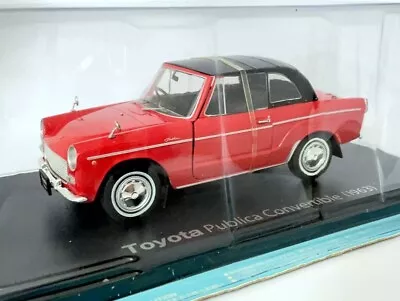 Toyota Publica Convertible [1963] 1/24 Diecast - Hachette Japanese Cars (50) • $47.50