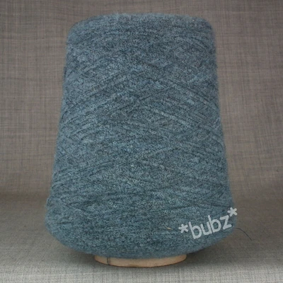 £16.95 • Buy ZEGNA BARUFFA MOUSSE MERINO WOOL BOUCLE YARN 400g CONE MACHINE KNITTING WEAVING