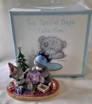 Me To You Figurine 🎄Christmas Morning🎄 The Special Days Collection Rare • £40