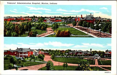 Postcard HOSPITAL SCENE Marion Indiana IN AN8770 • $2.99