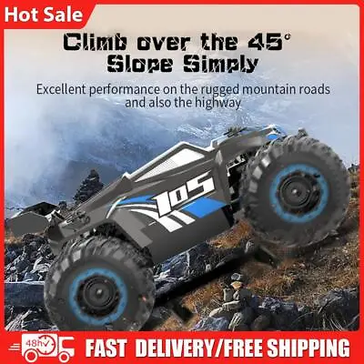 2WD 2.4GHz Off-Road Buggy All Terrains 1/18 15km/h 4CH Remote Control RC Car • £26.27