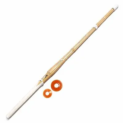 $52.20 • Buy Japan Kendo Shinai Bamboo Sword With Brim + Stopper Rubber [ 錬鍛 ]118cm 1094