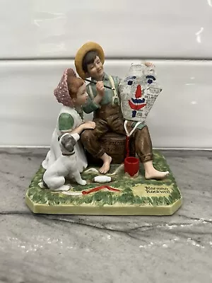 Norman Rockwell 1982  The Kite Maker  Figurine • $22