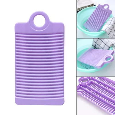 Mini Plastic Thicken Antislip Washboard Washing Board Clean Laundry 4 Colors • $13.85