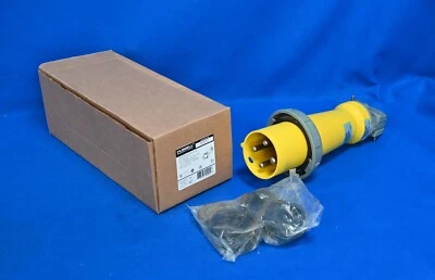 $600 • Buy Hubbell Watertight Pin And Sleeve Male Plug 250V AC M4100P12