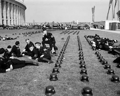 £7.22 • Buy German Troops During 1936 Summer Olympics In Berlin 8x10 WWII WW2 Photo 644