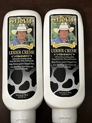 Vintage Lot Of 2 George Strait Udder Creme Strait Country 1995.Tractor Supply • £44.75